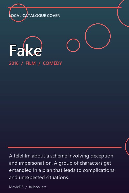 Fake poster