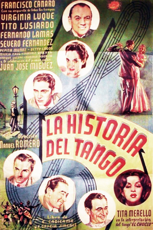 Historia del tango poster