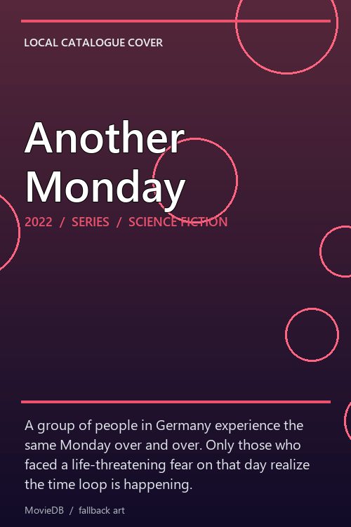 Another Monday poster