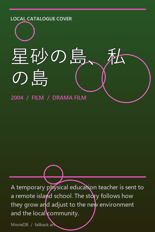 星砂の島、私の島 poster