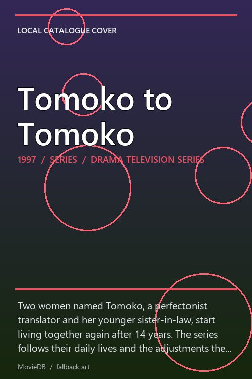 Tomoko to Tomoko poster