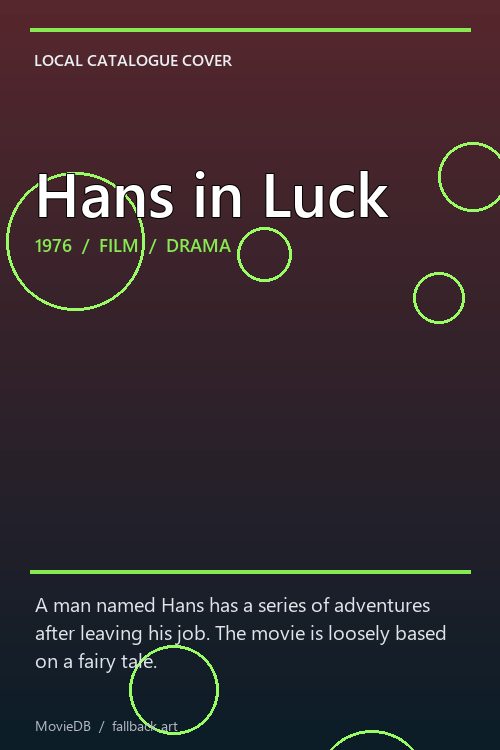 Hans in Luck poster