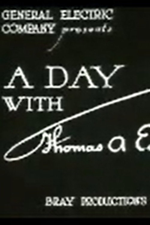 A Day with Thomas A. Edison poster