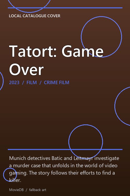 Tatort: Game Over poster