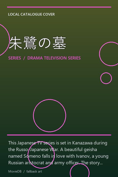 朱鷺の墓 poster