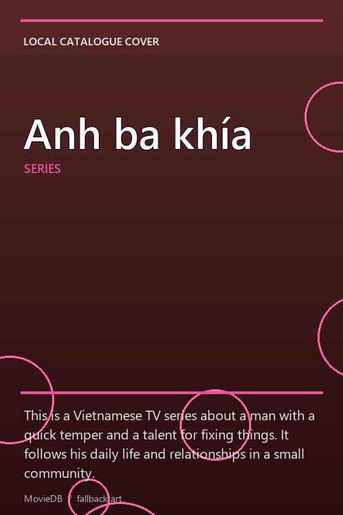 Anh ba khía poster