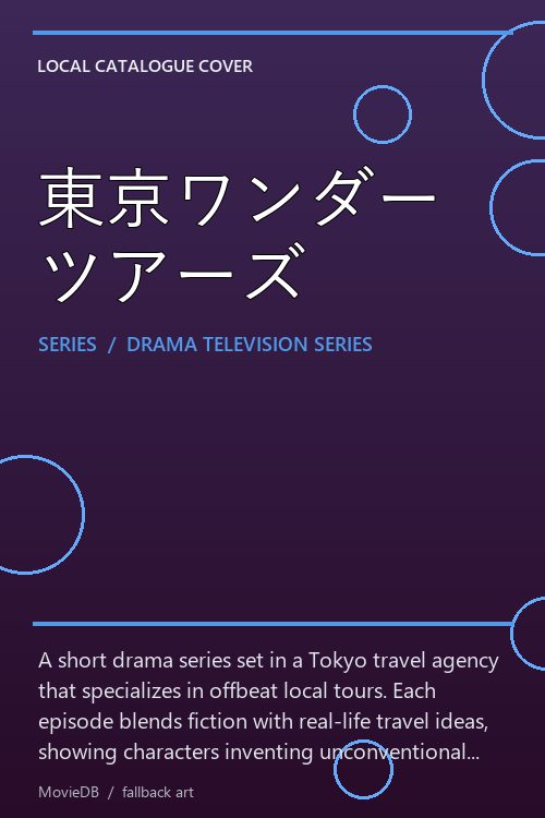 東京ワンダーツアーズ poster