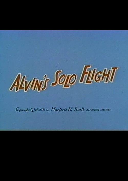 Alvin's Solo Flight poster