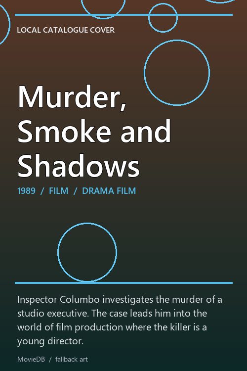 Murder, Smoke and Shadows poster
