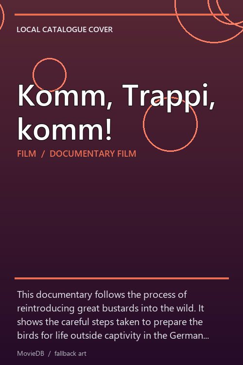 Komm, Trappi, komm! poster