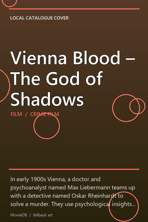 Vienna Blood – The God of Shadows poster