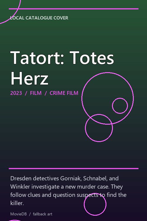 Tatort: Totes Herz poster