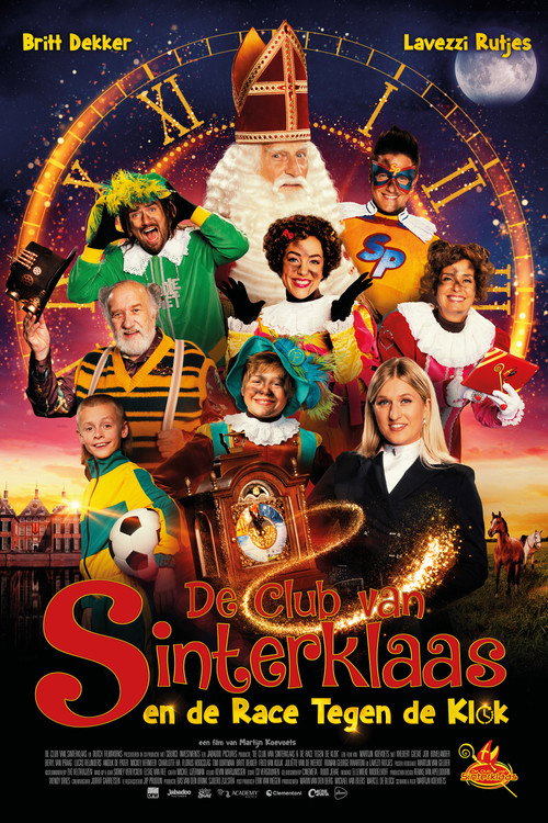 De Club van Sinterklaas en de Race Tegen de Klok poster