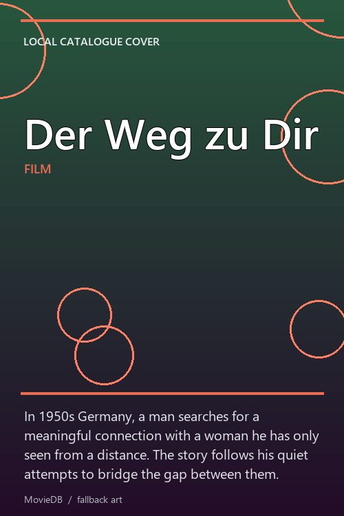 Der Weg zu Dir poster