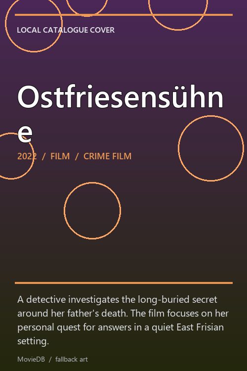 Ostfriesensühne poster