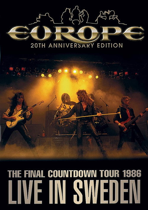 The Final Countdown Tour 1986: Live in Sweden – 20th Anniversary Edition poster