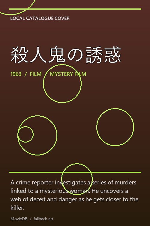 殺人鬼の誘惑 poster