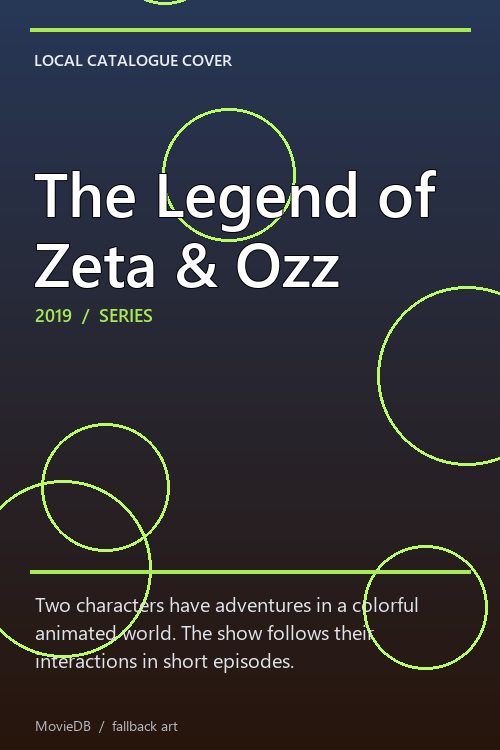 The Legend of Zeta & Ozz poster