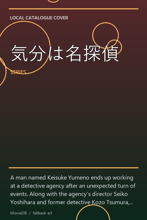 気分は名探偵 poster