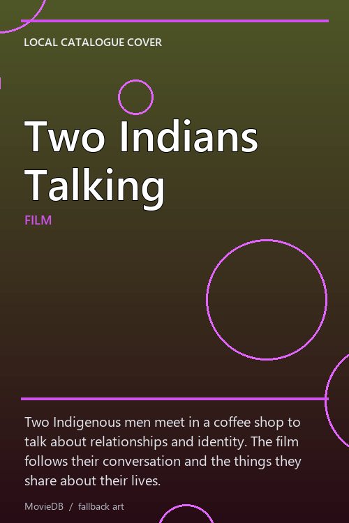 Two Indians Talking poster