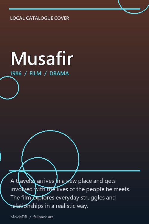 Musafir poster