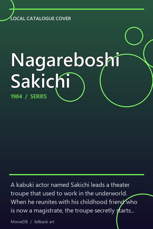 Nagareboshi Sakichi poster