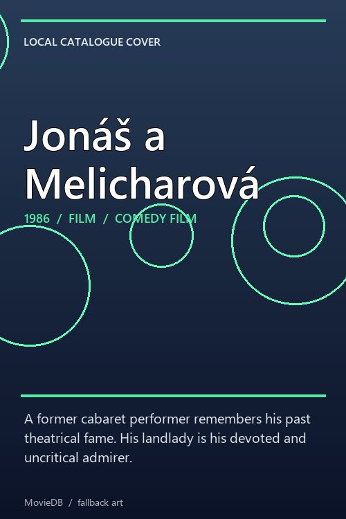 Jonáš a Melicharová poster