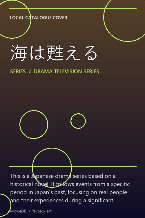 海は甦える poster