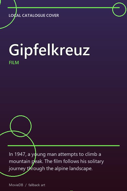 Gipfelkreuz poster