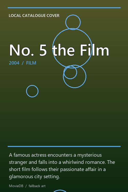 No. 5 the Film poster