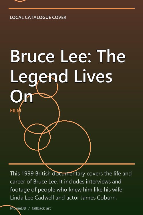 Bruce Lee: The Legend Lives On poster