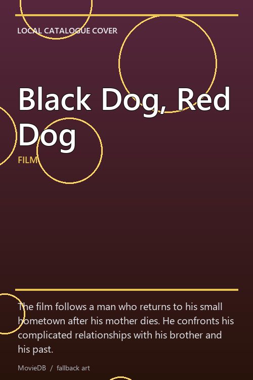 Black Dog, Red Dog poster