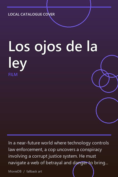 Los ojos de la ley poster