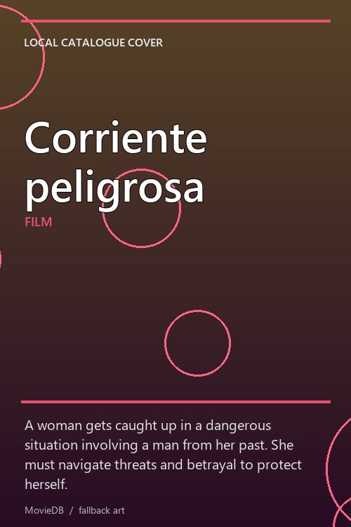Corriente peligrosa poster