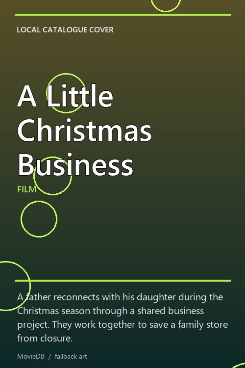 A Little Christmas Business poster
