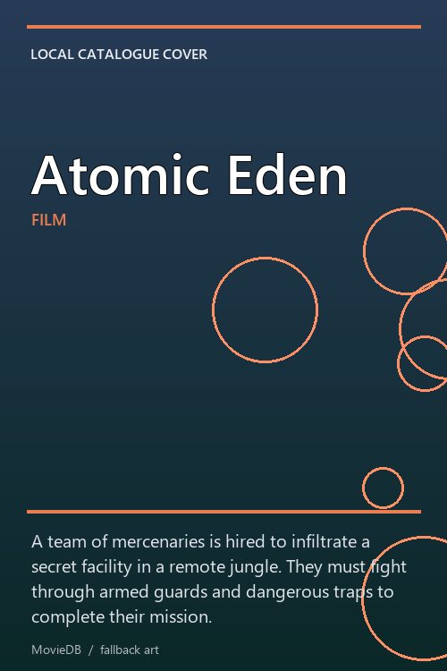 Atomic Eden poster