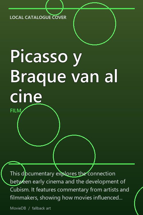 Picasso y Braque van al cine poster