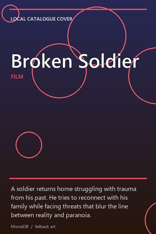 Broken Soldier poster