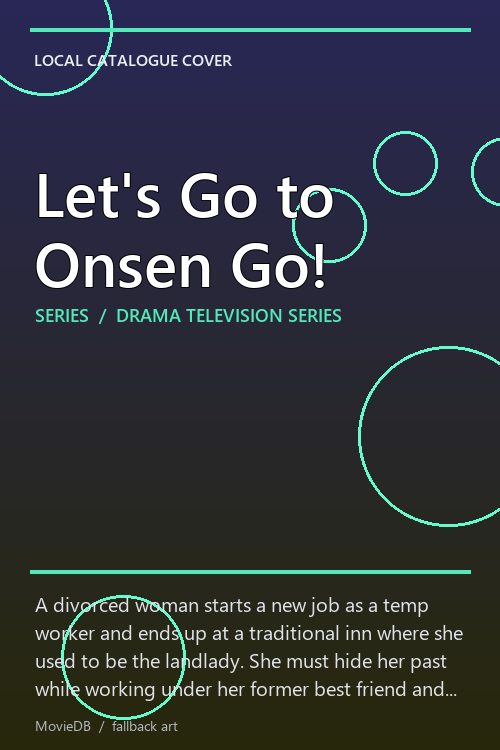Let's Go to Onsen Go! poster