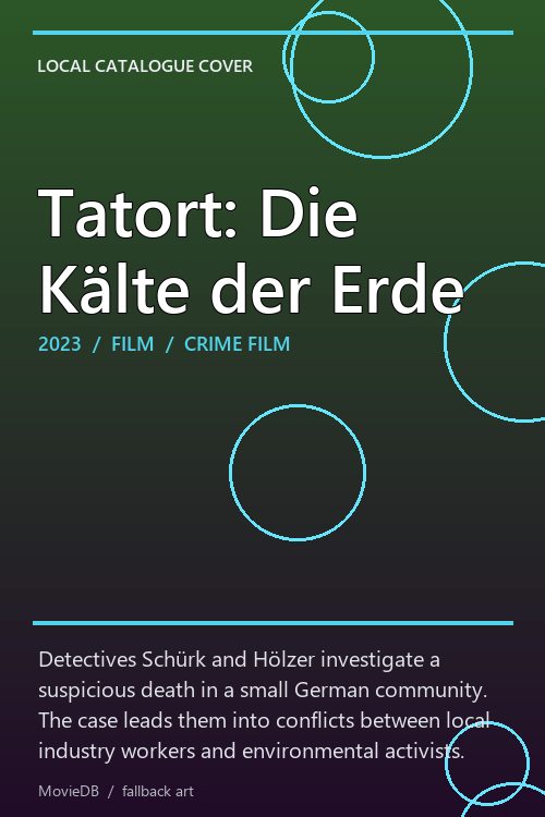 Tatort: Die Kälte der Erde poster