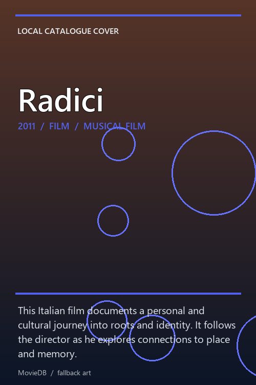 Radici poster