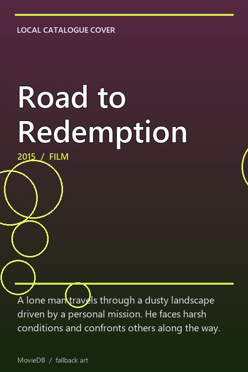 Road to Redemption poster