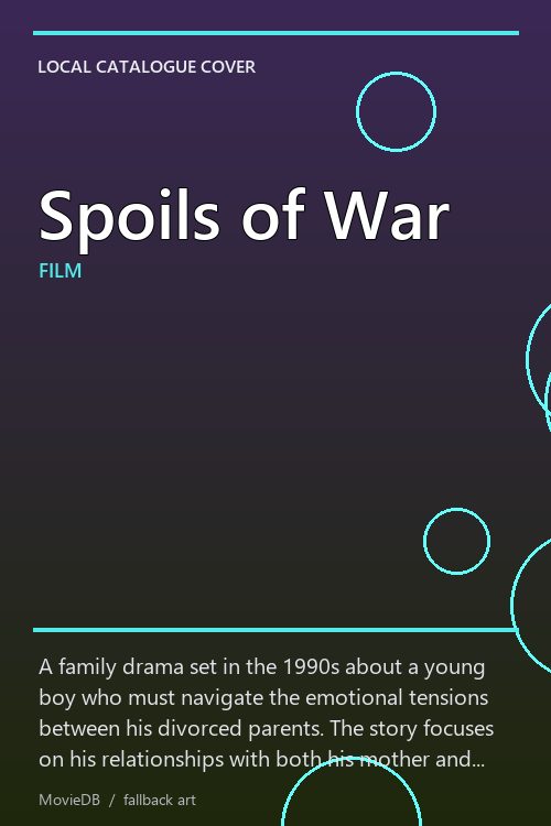 Spoils of War poster