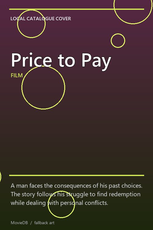 Price to Pay poster