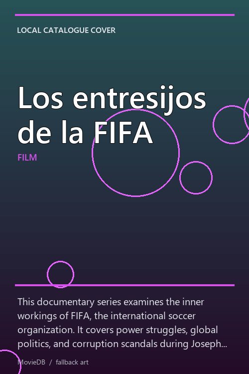 Los entresijos de la FIFA poster