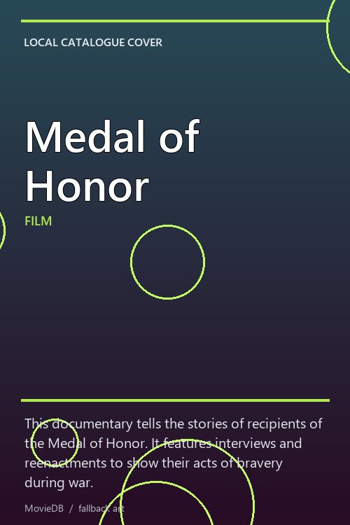 Medal of Honor poster