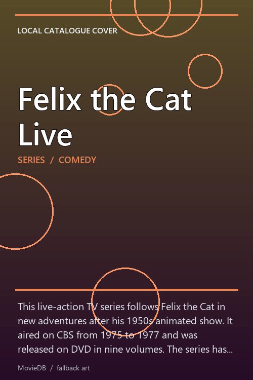 Felix the Cat Live poster