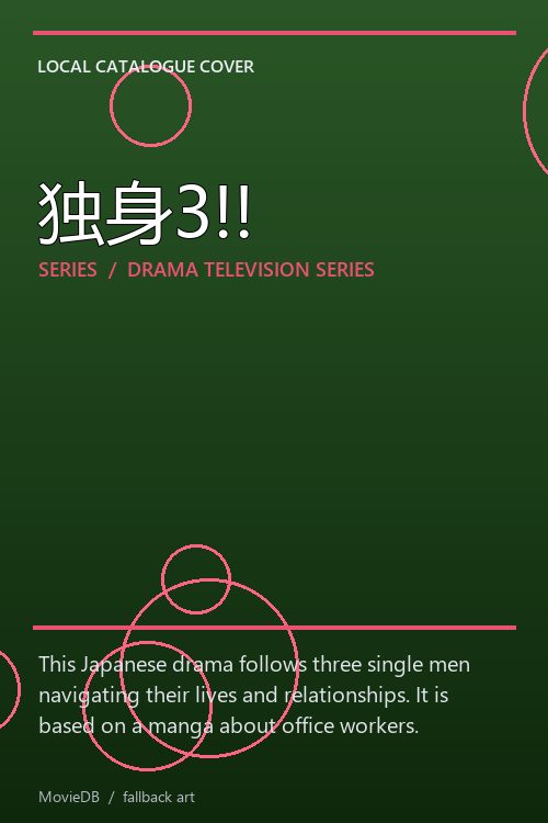 独身3!! poster