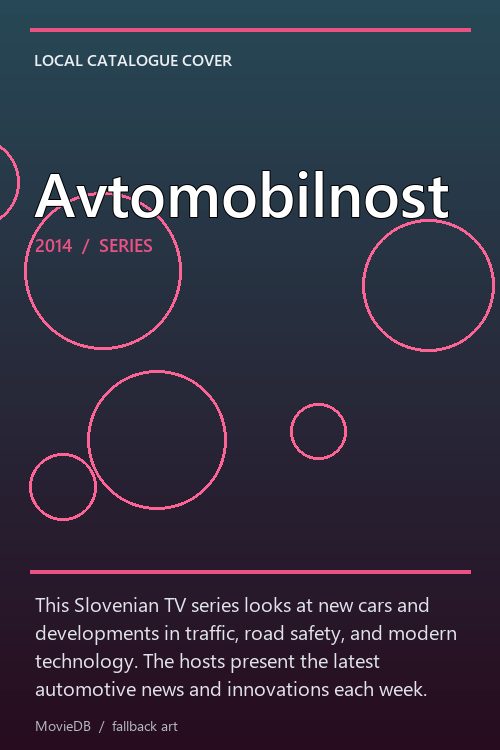 Avtomobilnost poster