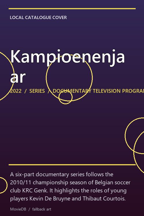 Kampioenenjaar poster